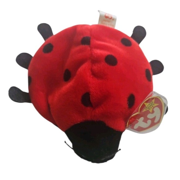 Beanie Baby Lucky Ladybug with Matching Teeney Beenie Baby _1993 MWNT - Picture 3 of 3